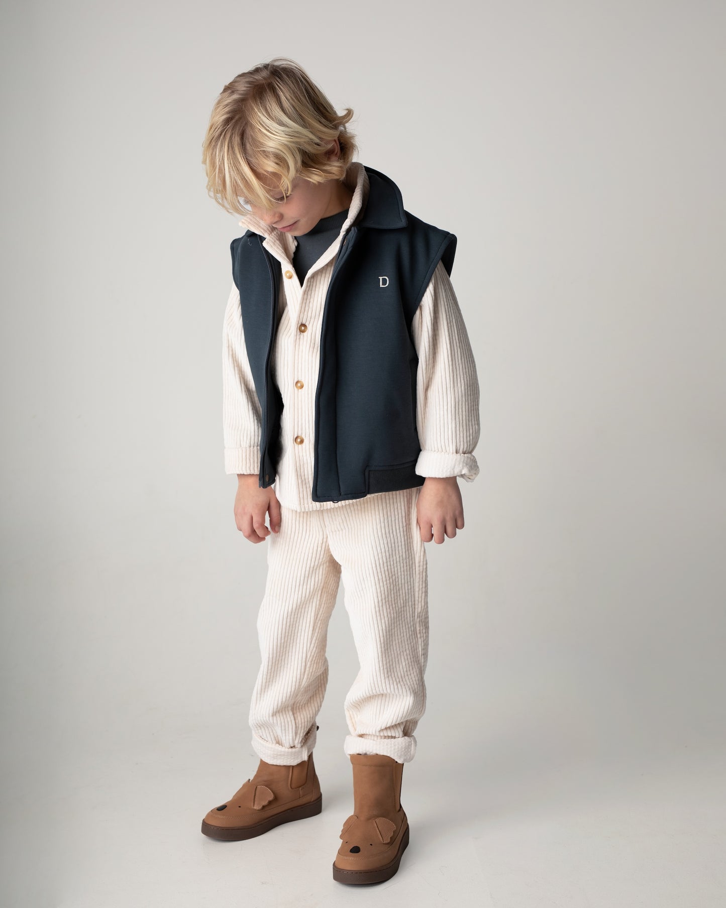 Druun Gilet | Stone Grey