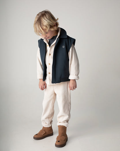 Druun Gilet | Stone Grey