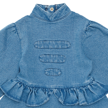 Vintage Blue Dieke Dress