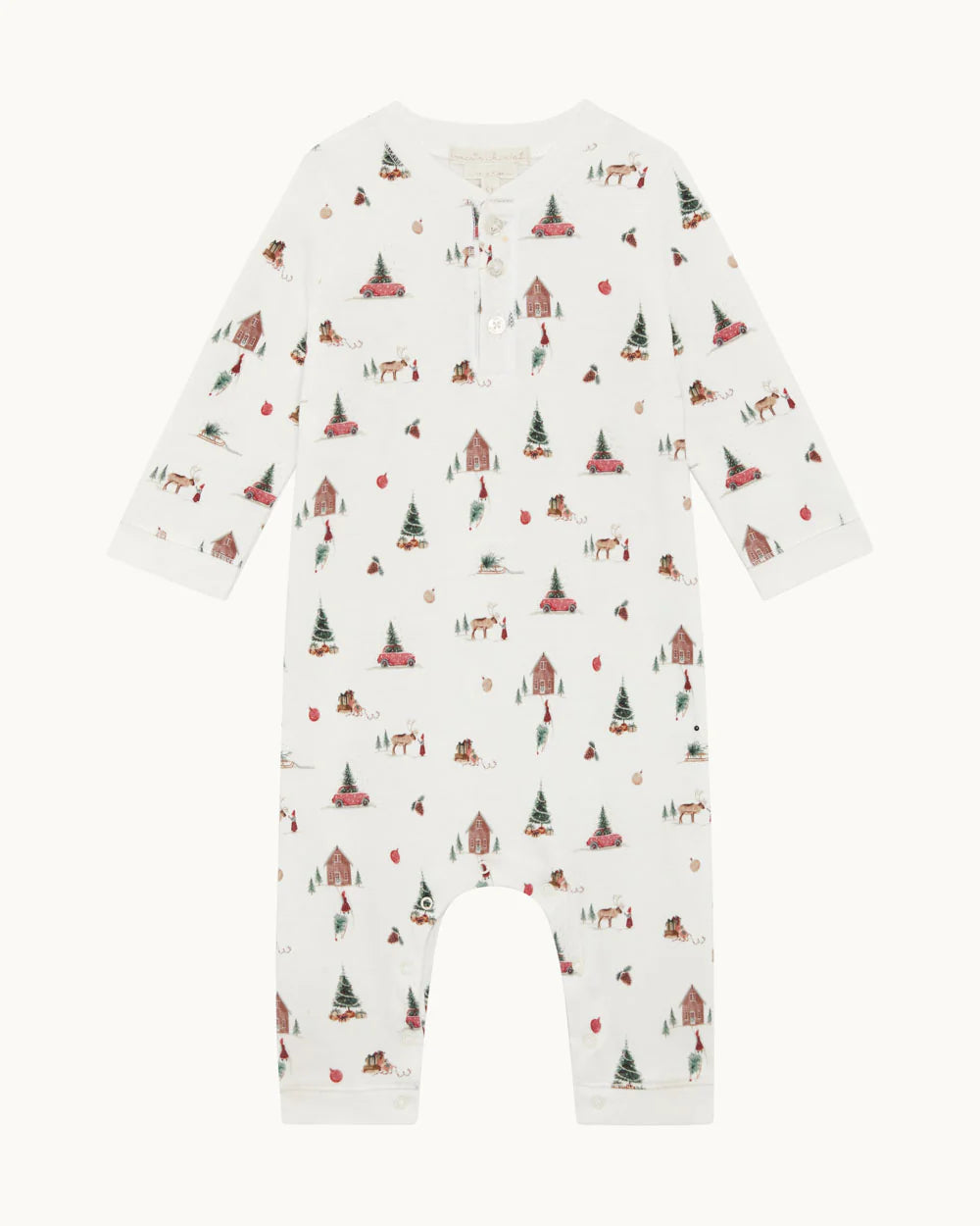 Dan Little Christmas Tree Romper