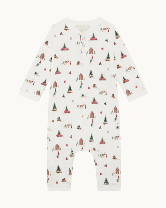 Dan Little Christmas Tree Romper