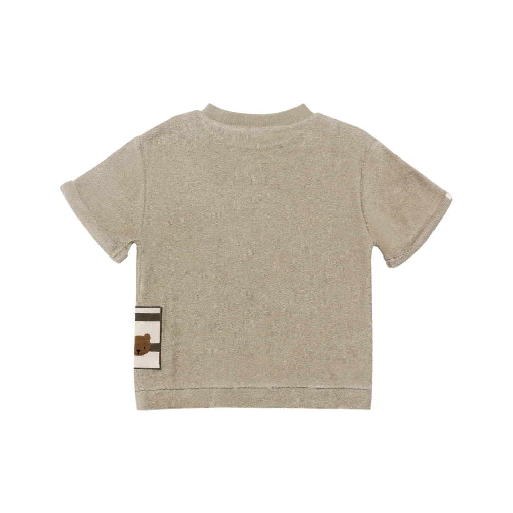 Thommy Shirt | Bear | Dusty Green