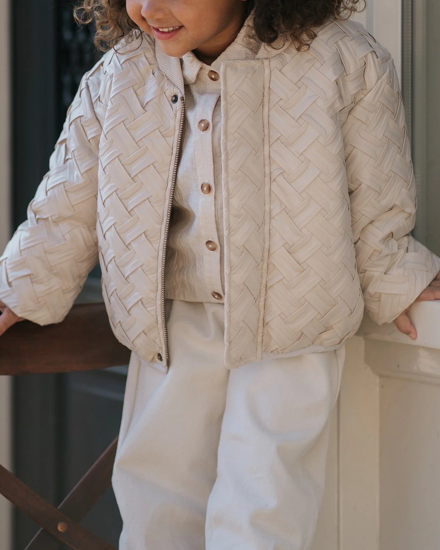 Ceasie Jacket | Birch Braided