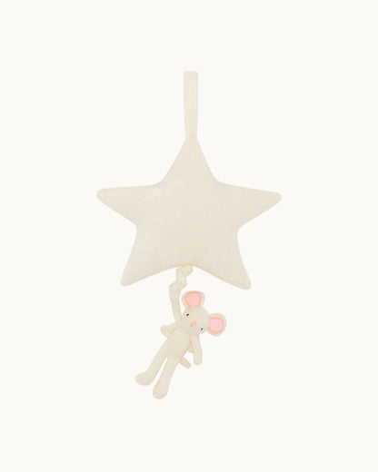 To The Stars Musical Pull Toy - Milky White