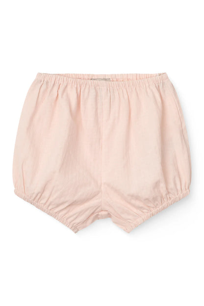 BLOUSE & BLOOMERS BABY SET - DUSTY ROSE COMB
