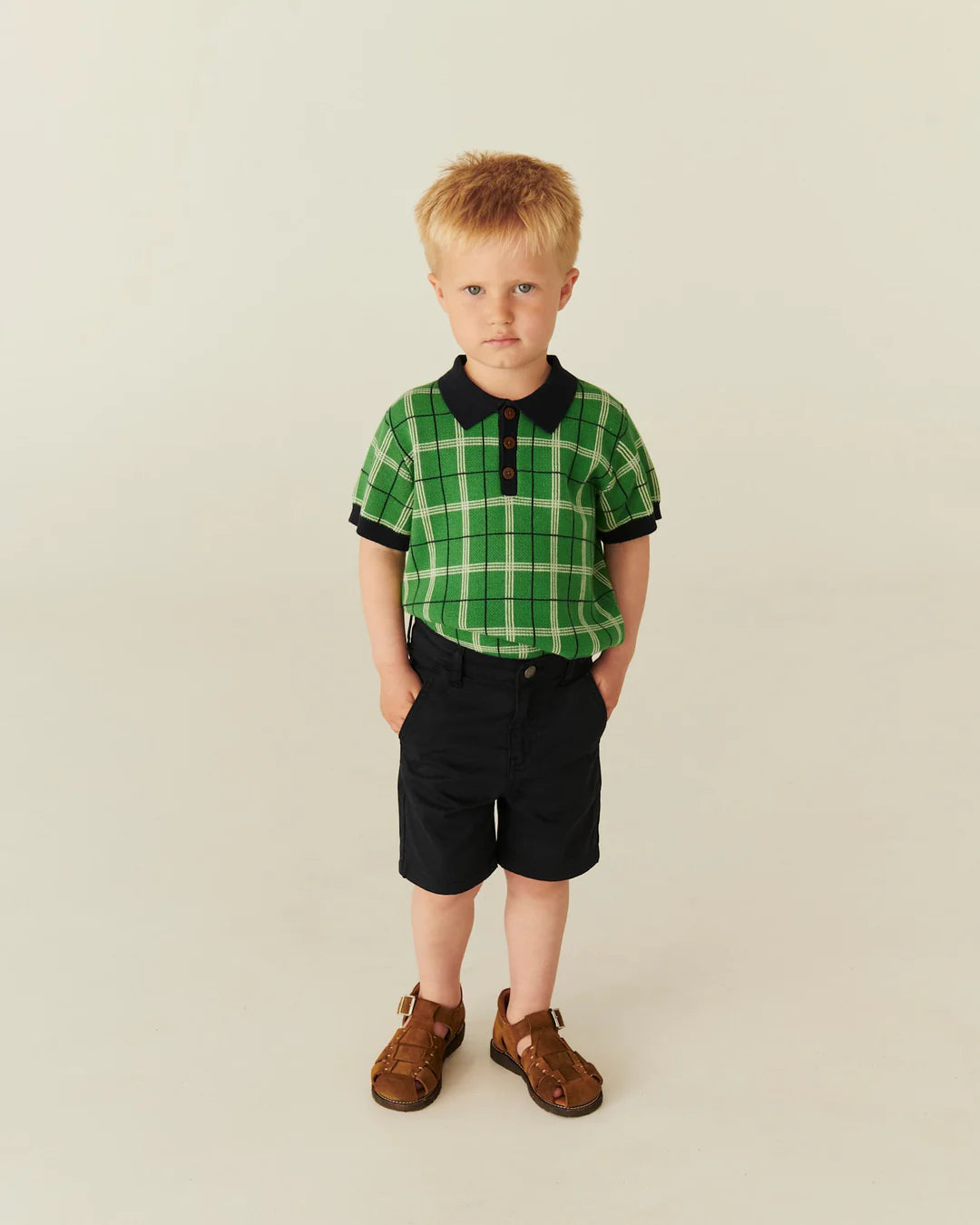 TWILL SHORTS W. CUFF - NAVY