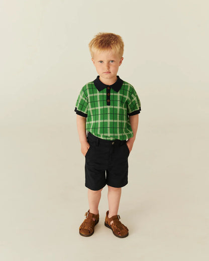 TWILL SHORTS W. CUFF - NAVY