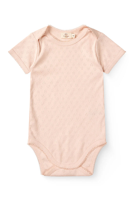 POINTELLE HEART LAPNECK BODY SS