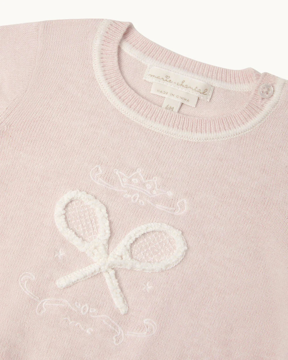 Camille Tennis Baby Jumper - Pink