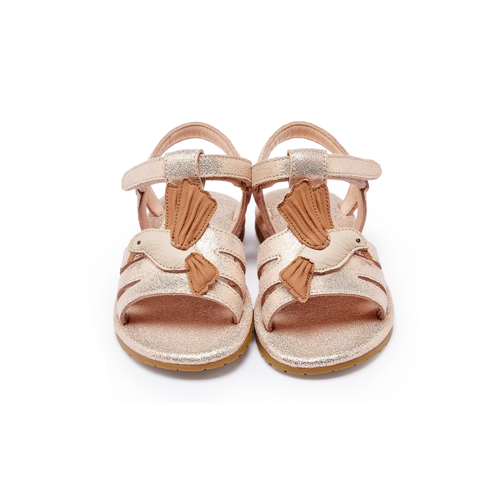 Iles Sky Sandals | Hummingbird | Powder Metallic Leather