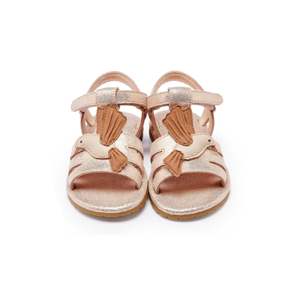 Iles Sky Sandals | Hummingbird | Powder Metallic Leather
